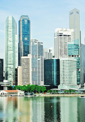 Fototapeta na wymiar Singapore urban