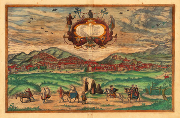 Obraz premium Retro Europe