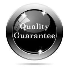 Metallic black glossy icon