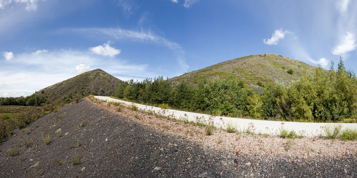 Vue sur les terrils du Nord