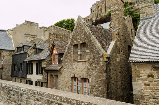 Houses in Mont Saint Michel – Normandie, France