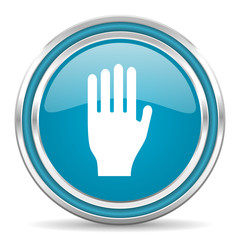 Obraz premium stop icon