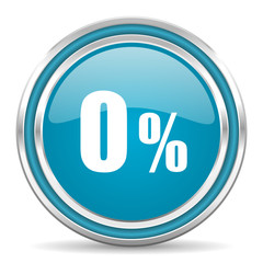 0 percent icon