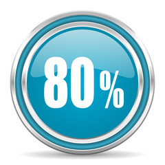80 percent icon
