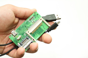 Electronic schemes in hands