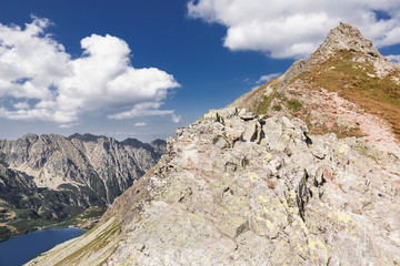 High mountain in Poland. National Park - Tatras.