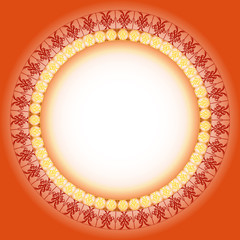 Color invitation card