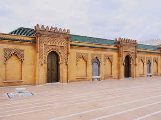 The Mausoleum of Mohammed V in Rabat