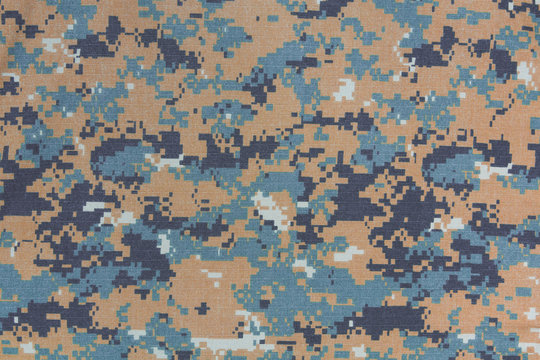 Universal camouflage pattern digital fabric texture