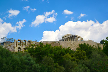 Fototapeta na wymiar Acropolis Athens Greece