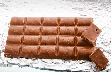 milk chocolate poriferous