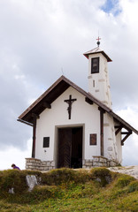 Kapelle in den Dolomiten - Alpen