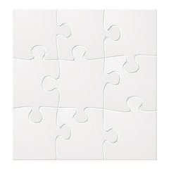 blank puzzle tiles