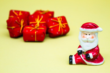 Santa and gifts