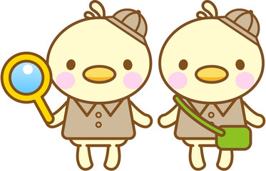 ひよこ　探検