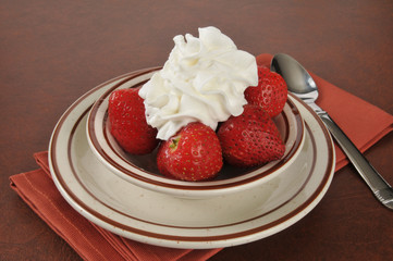 Strawberries and cream