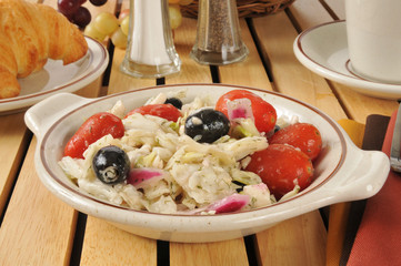 Greek style cole slaw