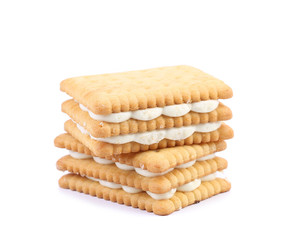 Cookies with white chocolate