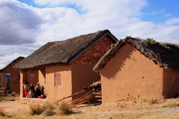 dans un village malgache