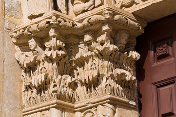 Church of St. Maria Maggiore. Monte Sant'Angelo. Puglia. Italy.