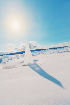 Ice Sundial