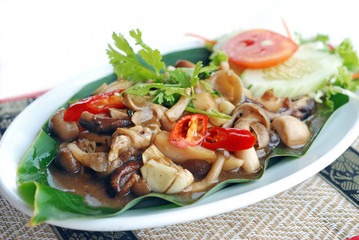 stir fried mushroom