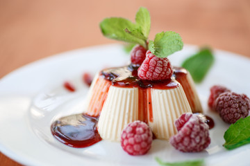 Fruit Panna Cotta