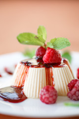 Fruit Panna Cotta