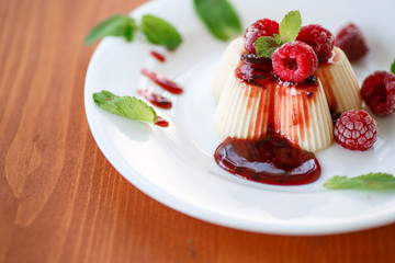 Fruit Panna Cotta