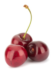 Cherry isolated on white background