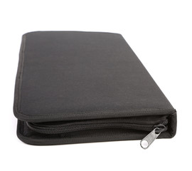 Black bisiness folder.