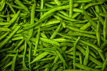 Grean peas background