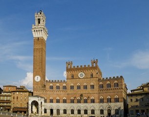 Fototapeta na wymiar Pałac publicznego. Siena, Włochy