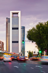 Obraz premium Madrid Rush Hour