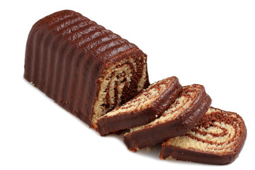Chocolate Cake isolated