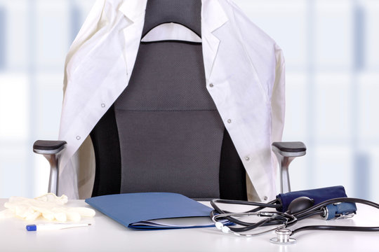 Desk from the doctor