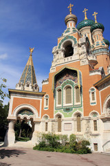 Cathédrale Russe Saint Nicolas de Nice (Côte d'Azur-France)