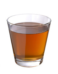 glass of apple juice