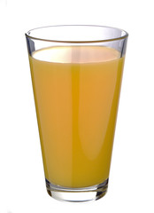 glass of orange juice