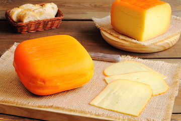 Queso semicurado típico de Menorca