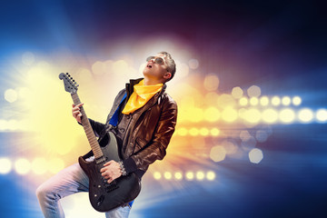 Fototapeta premium Rock star