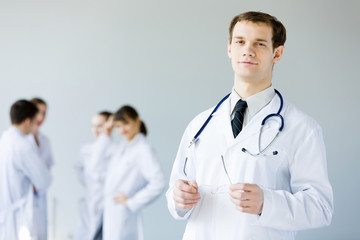 Fototapeta premium Young doctor