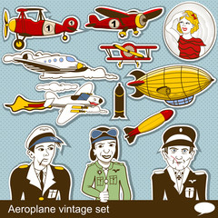 aeropalane vintage set