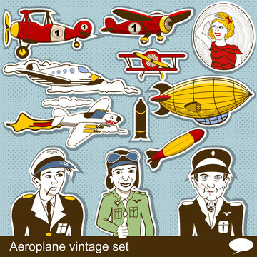 aeropalane vintage set
