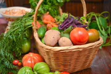 Vegetable basket