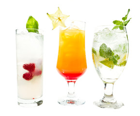 tropical cocktails