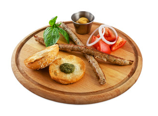 Assorted sausages
