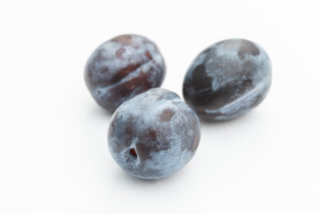 fresh plums