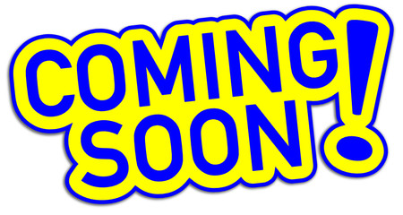 Coming soo Sticker  #130911-svg16