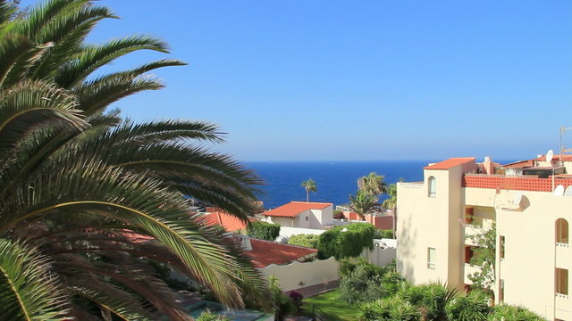 Luxury houses with seaview in Callao Salvaje, Tenerife Island.